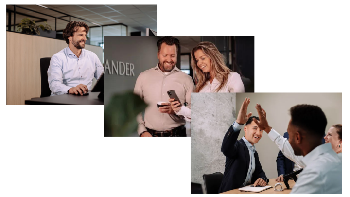 Office Team Collaboration – Business Meeting and Work Environment