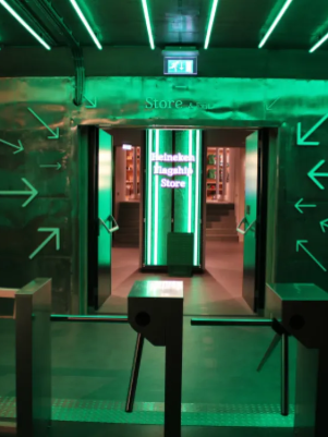 heineken experience flagship store RFID Access