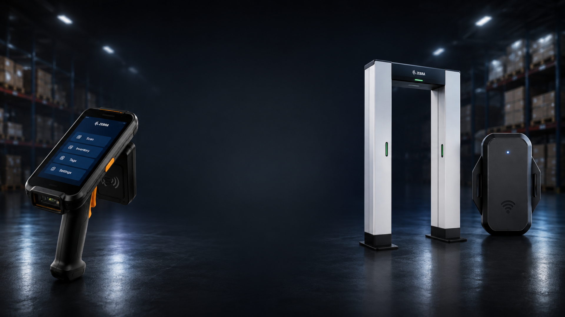 Industrial Scanner and RFID Gate Showcase