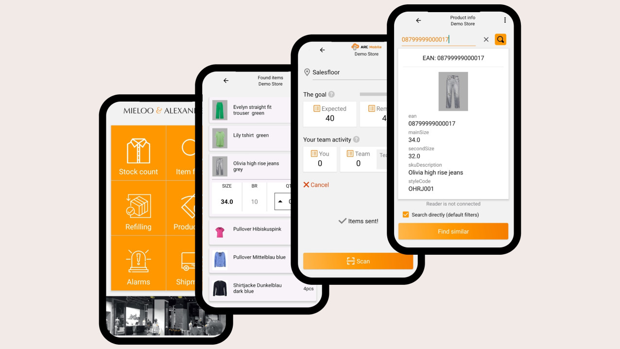 RFID dashboard transport tracking real time
