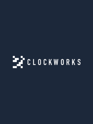 Power of partnerships logo Clockworks