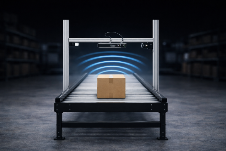Smart AI RFID Tunnel for Logistics Automation