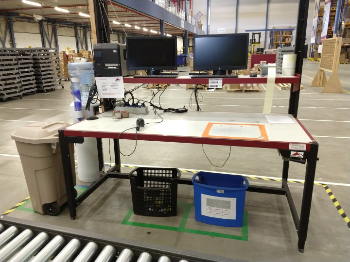 RFID Printing Station Workbench