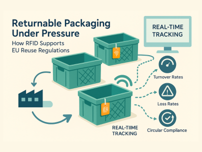 Returnable Packaging Under Pressure: How RFID Supports EU Reuse Regulations