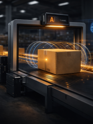 AI-Powered RFID Tunnel Scanner for Warehouse Automation